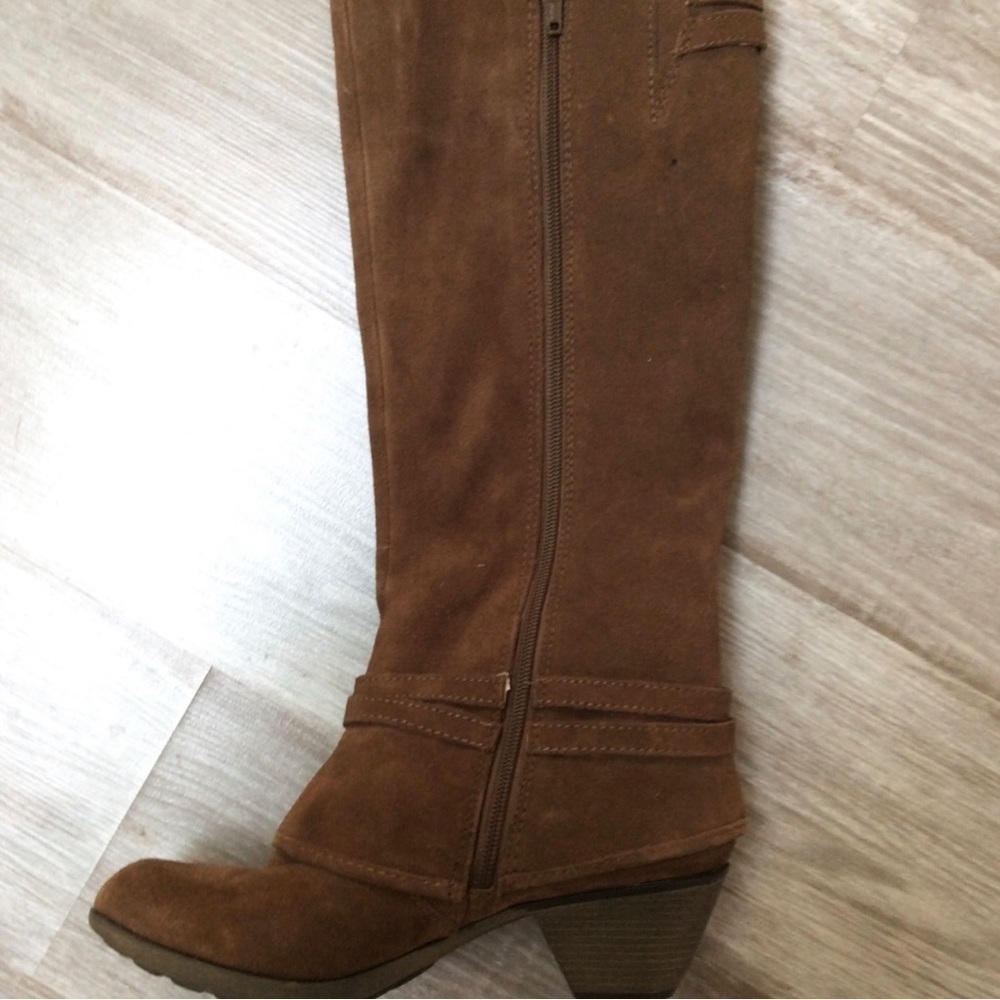 Crown Vintage Bessie Boots Brown Suede – NEW size 7.5 - Picture 5 of 10